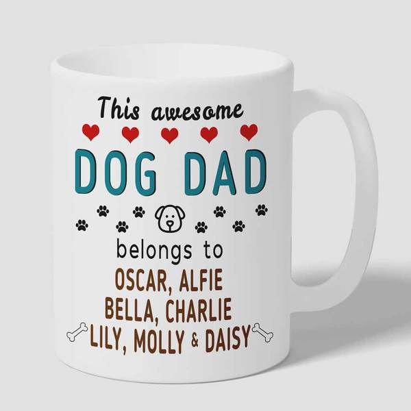 dog dad mug