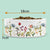 Ceramic Pet Bowl with Wild Flowers