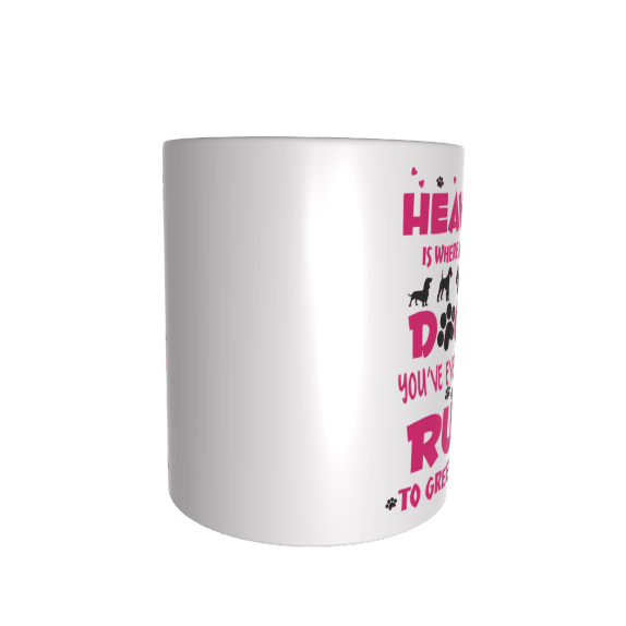 Dog in Heaven Mug