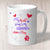 My Heart Belongs To My  _ _ _   with (2 names) Mug (Indigo)