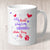 My Heart Belongs To My  _ _ _   with (3+ names) Mug (Indigo)