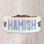 Personalised Dog Bowl Ceramic Large with Dog Name in Pastel Lilacs & Green