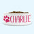 Personalised Ceramic Dog Bowl Medium-Large with Paw (Raspberry Print)