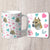 Staffordshire Bull Terrier with Pink and Turquoise Hearts Mug