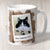 Cat Photo Retro Personalised Message Mug