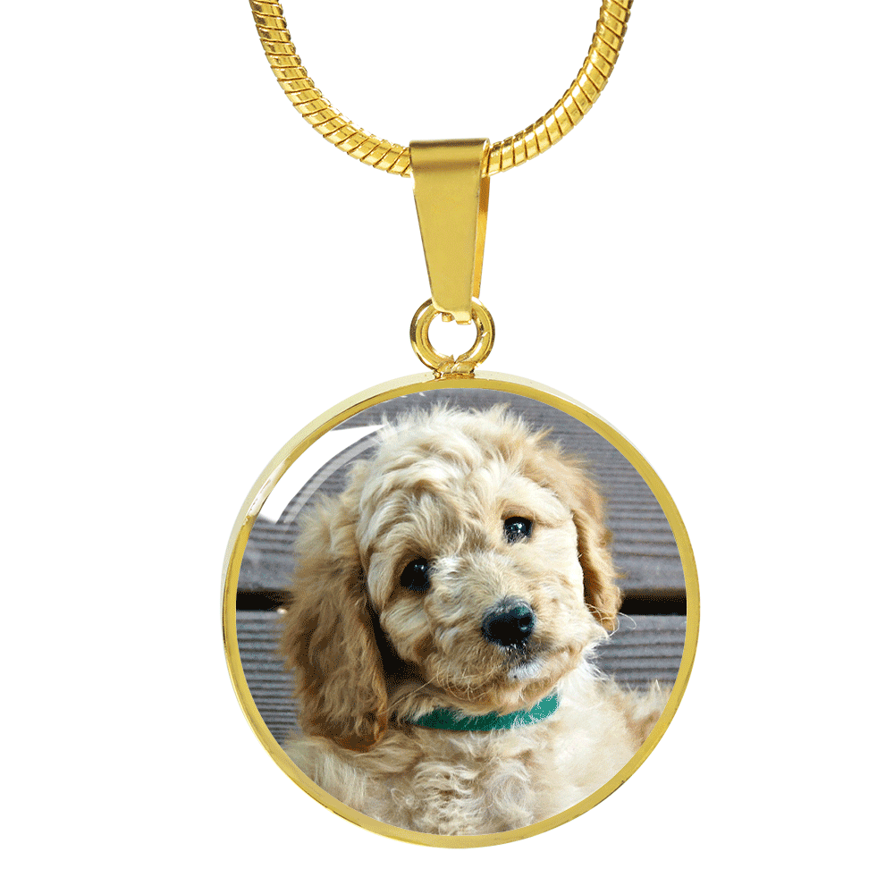 Upload Your Own Dog Photo Circle