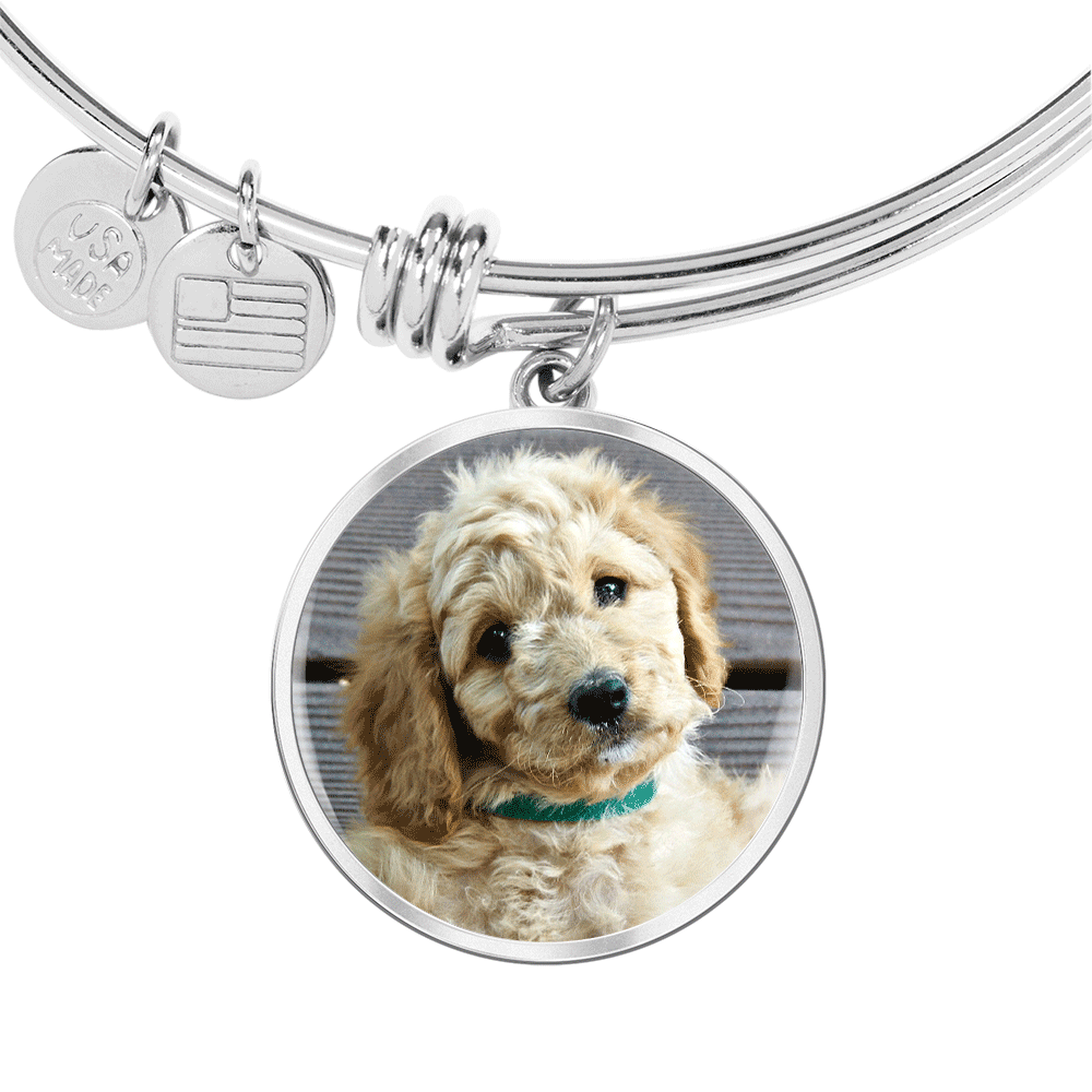 Upload Your Own Dog Photo Circle