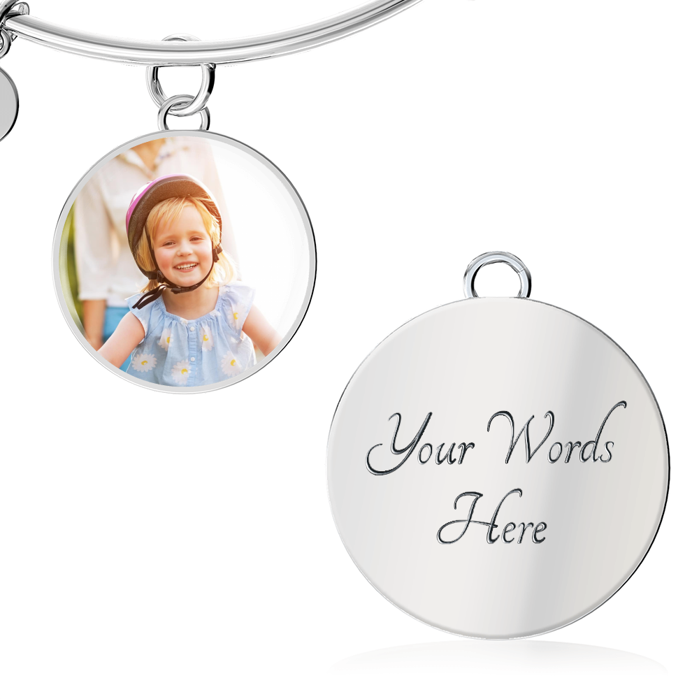 Upload Your Own Dog Photo Circle