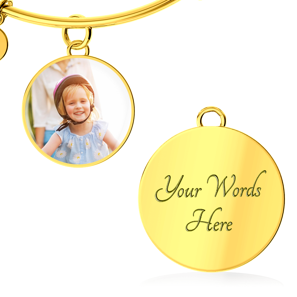 Upload Your Own Dog Photo Circle