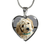 Upload Your Own Dog Photo Heart