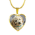 Upload Your Own Dog Photo Heart