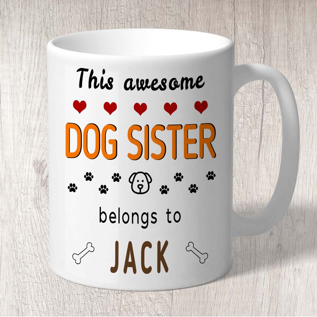 2nd Mug - This Awesome Dog --- Belongs to (dog name/s)